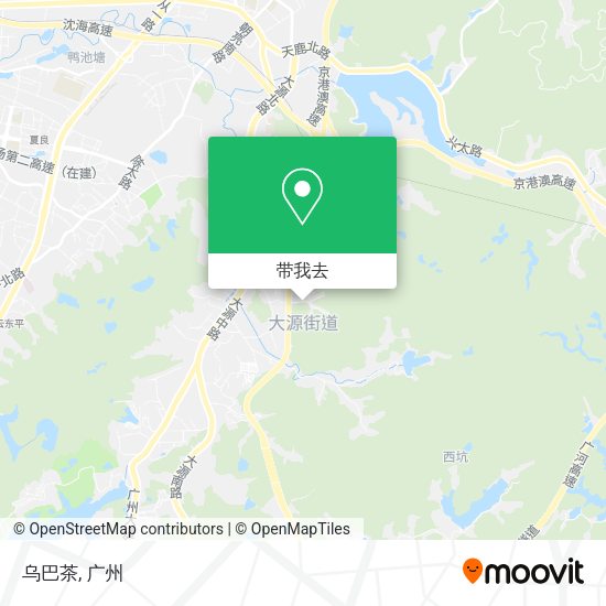 乌巴茶地图
