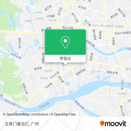 五星门窗总汇地图