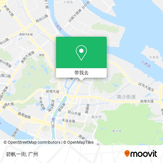 碧帆一街地图