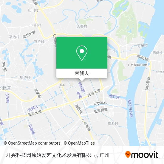 群兴科技园原始爱艺文化术发展有限公司地图