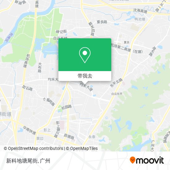 新科地塘尾街地图