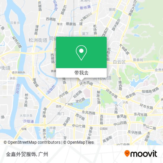 金鑫外贸服饰地图