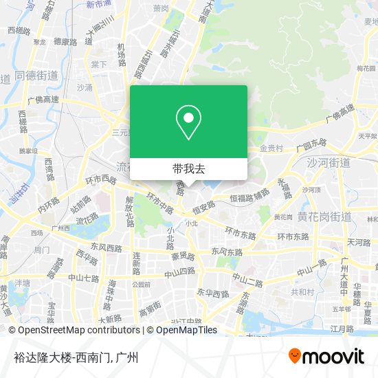 裕达隆大楼-西南门地图