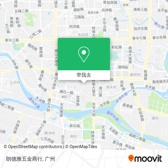 朗德雅五金商行地图