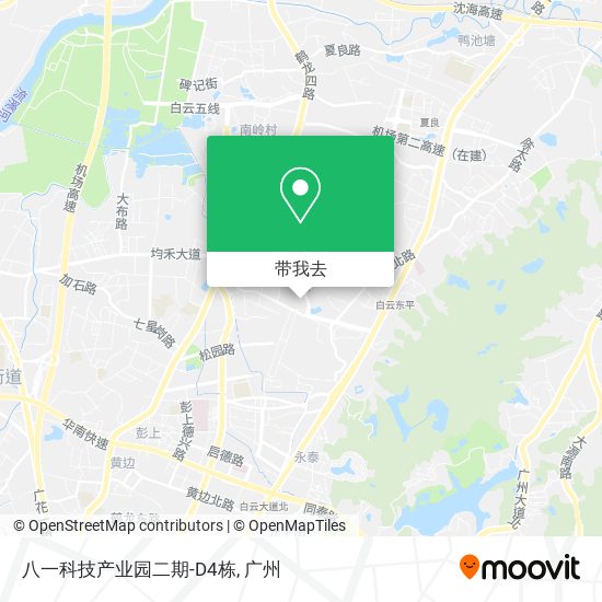 八一科技产业园二期-D4栋地图