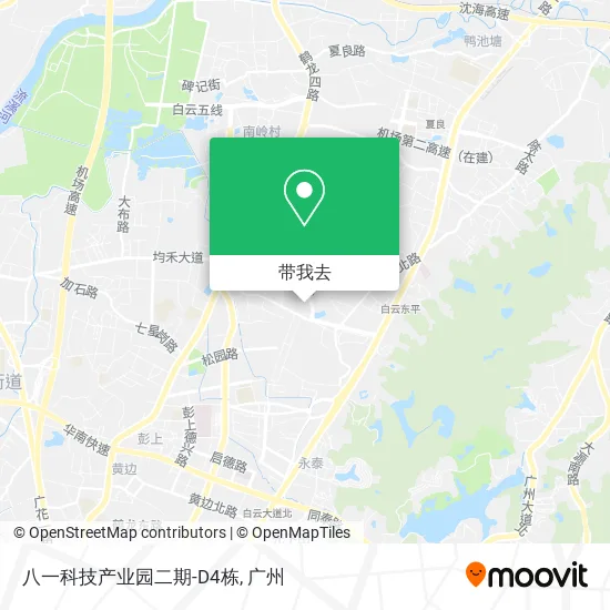 八一科技产业园二期-D4栋地图