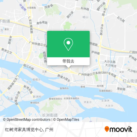 红树湾家具博览中心地图