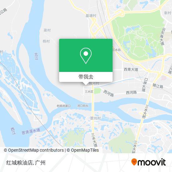 红城粮油店地图