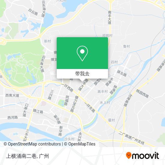 上横涌南二巷地图