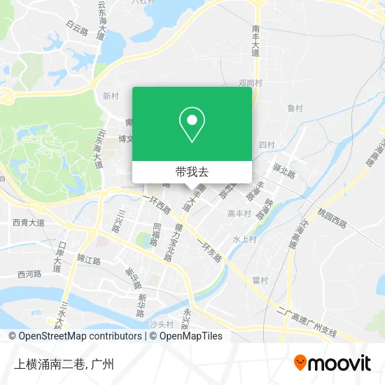 上横涌南二巷地图