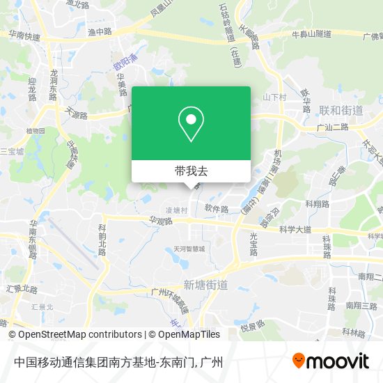 中国移动通信集团南方基地-东南门地图