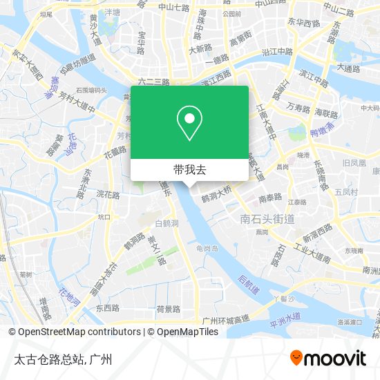 太古仓路总站地图