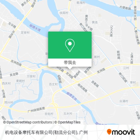 机电设备摩托车有限公司(勒流分公司)地图