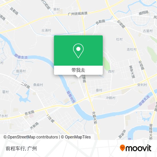 前程车行地图