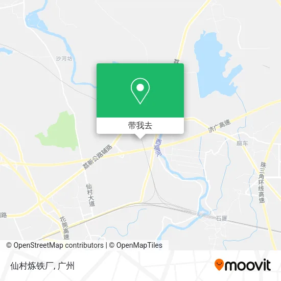 仙村炼铁厂地图