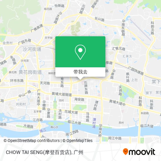 CHOW TAI SENG(摩登百货店)地图