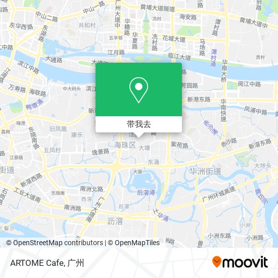 ARTOME Cafe地图