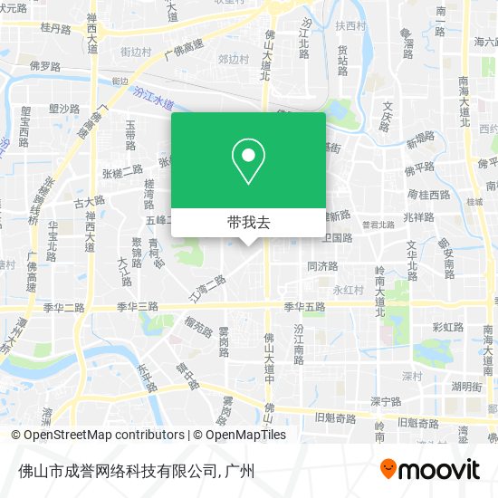 佛山市成誉网络科技有限公司地图