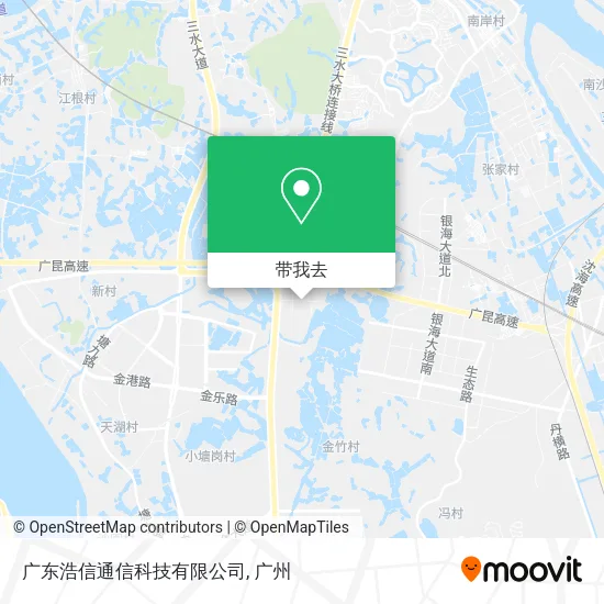 广东浩信通信科技有限公司地图
