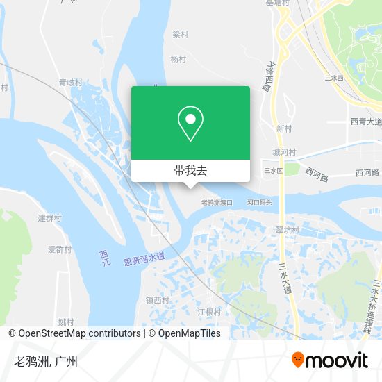 老鸦洲地图