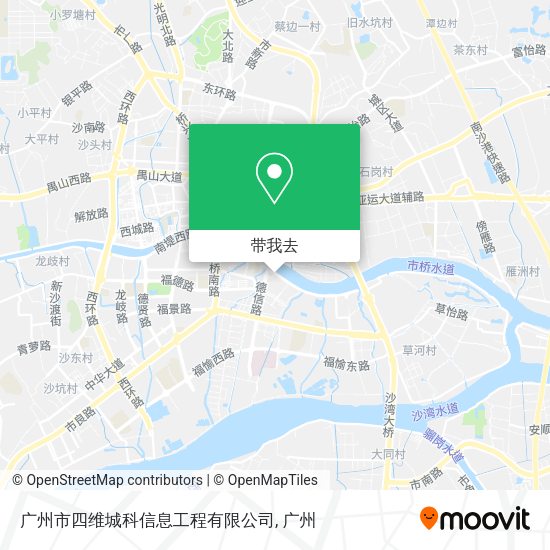 广州市四维城科信息工程有限公司地图