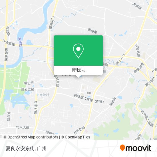 夏良永安东街地图