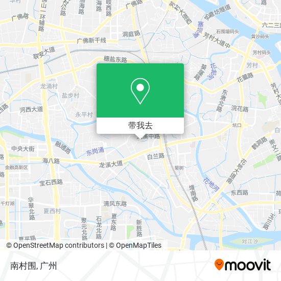 南村围地图