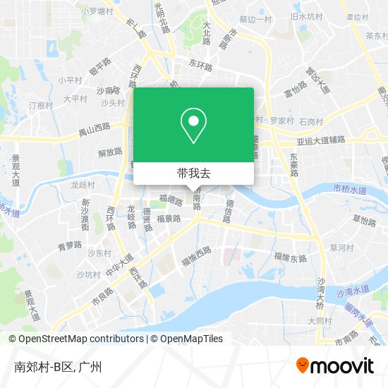 南郊村-B区地图