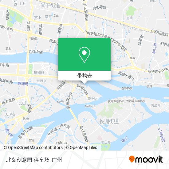 北岛创意园-停车场地图