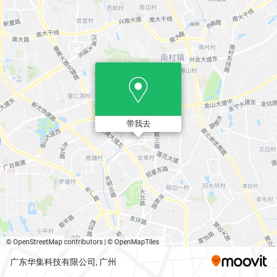 广东华集科技有限公司地图