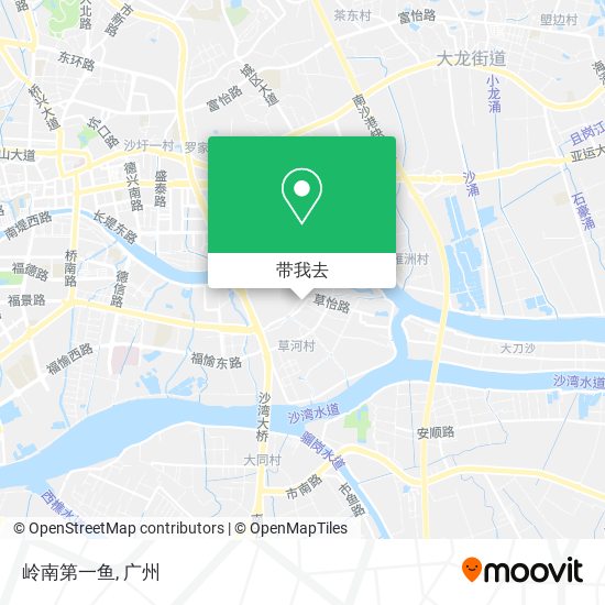 岭南第一鱼地图