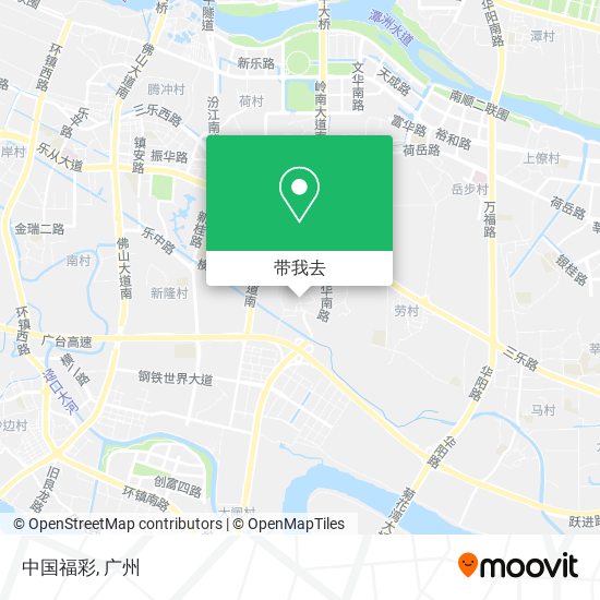 中国福彩地图