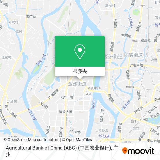 Agricultural Bank of China (ABC) (中国农业银行)地图