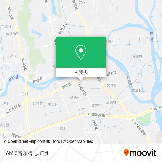 AM.2音乐餐吧地图