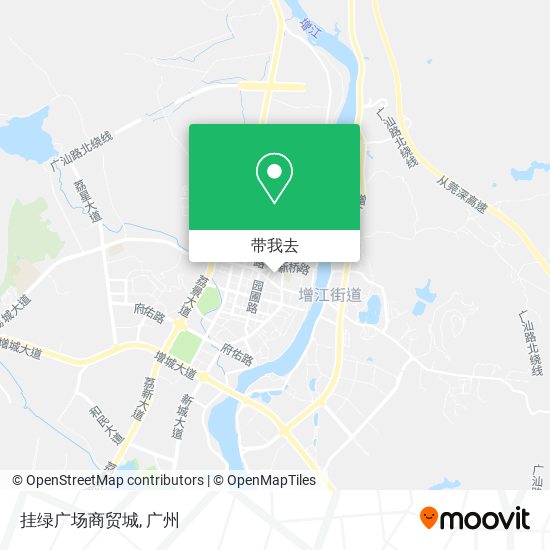 挂绿广场商贸城地图