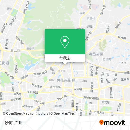 沙河地图