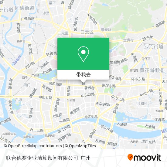 联合德赛企业清算顾问有限公司地图