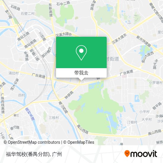 福华驾校(番禺分部)地图