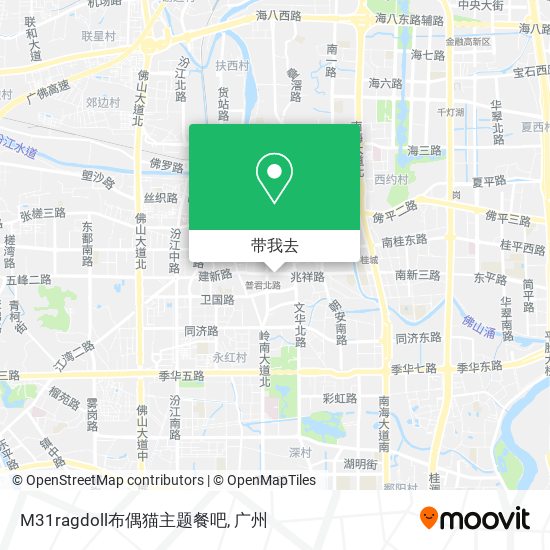 M31ragdoll布偶猫主题餐吧地图