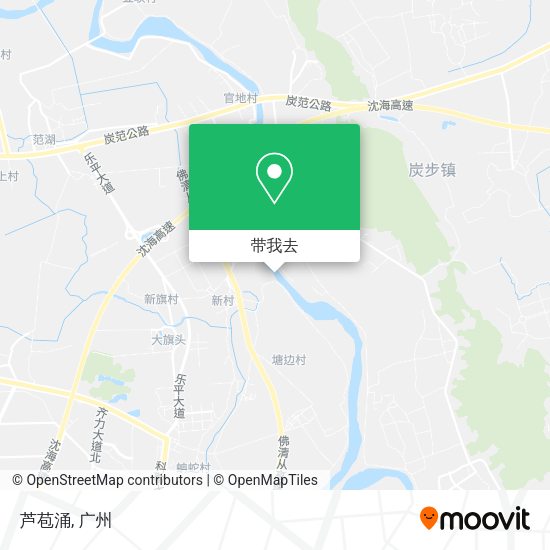 芦苞涌地图