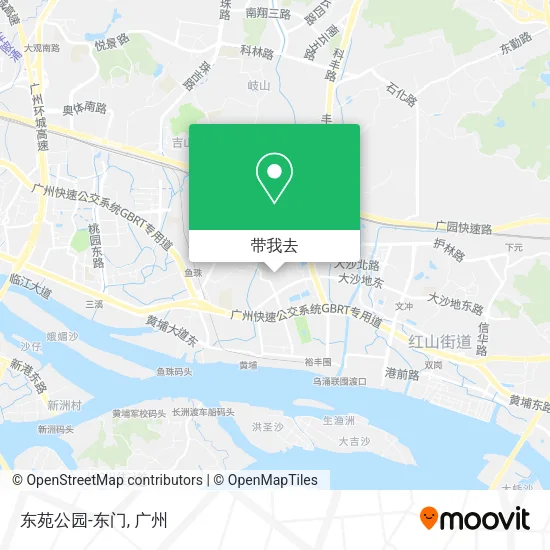 东苑公园-东门地图