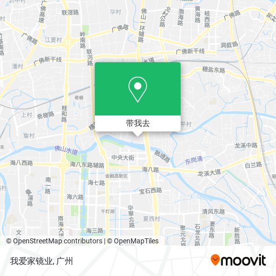 我爱家镜业地图