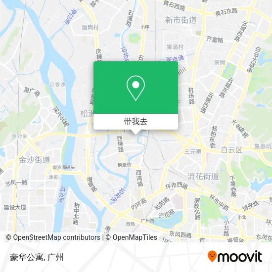 豪华公寓地图