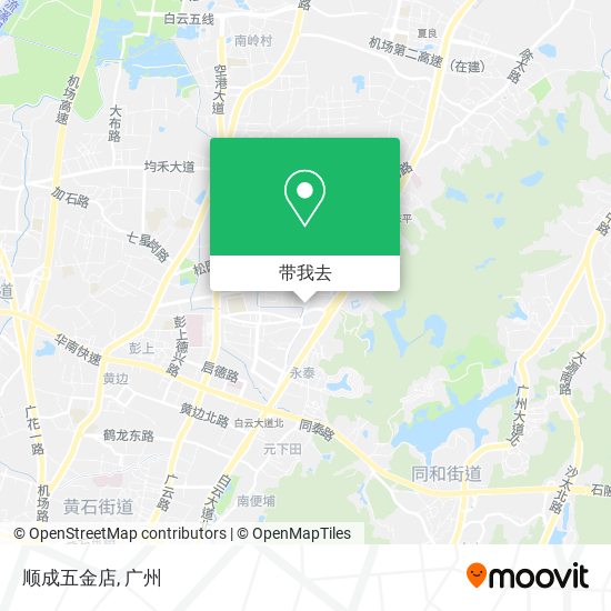 顺成五金店地图