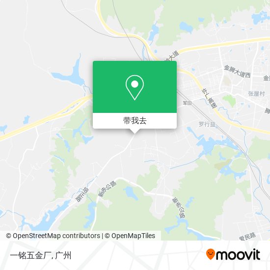 一铭五金厂地图