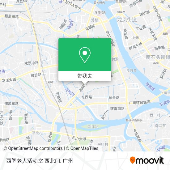 西塱老人活动室-西北门地图