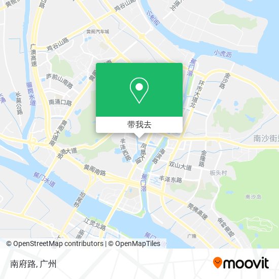 南府路地图