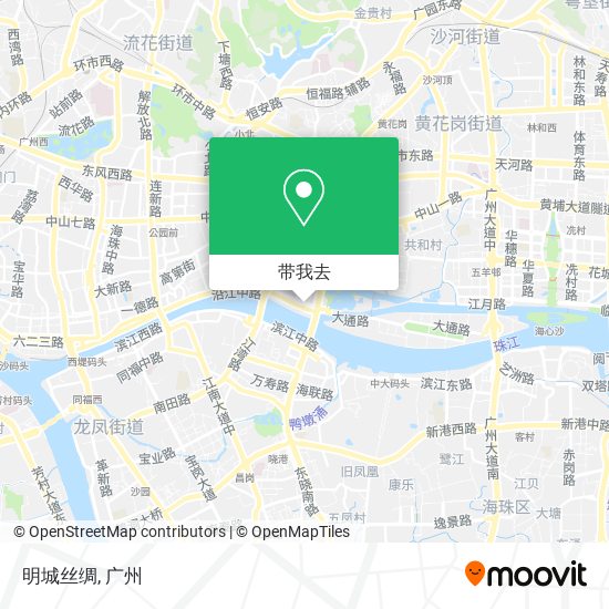 明城丝绸地图