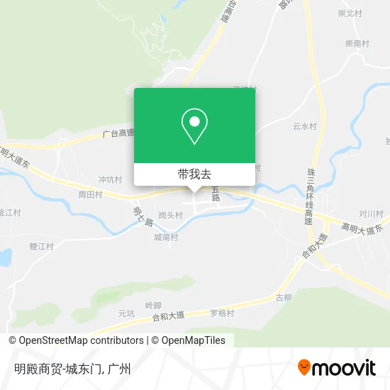 明殿商贸-城东门地图
