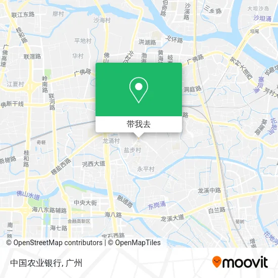 中国农业银行地图